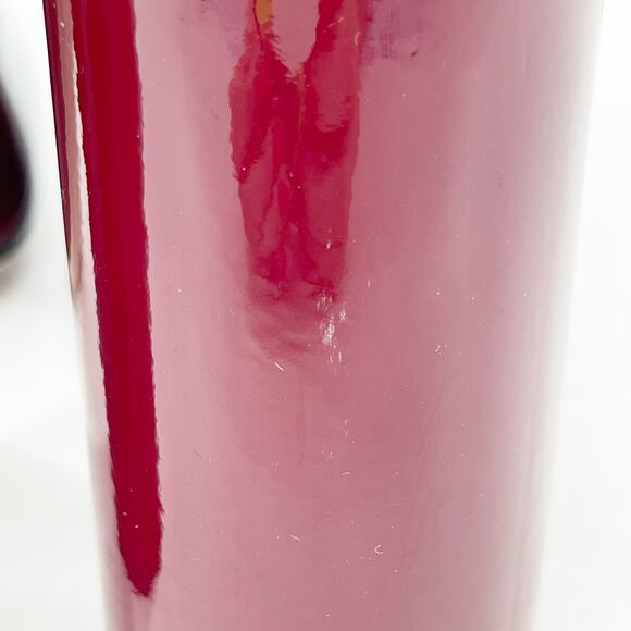 Miu Miu Burgundy Patent Leather Crystal Strap Mary Jane Block Heel Pump IT 36 - Picture 11 of 13